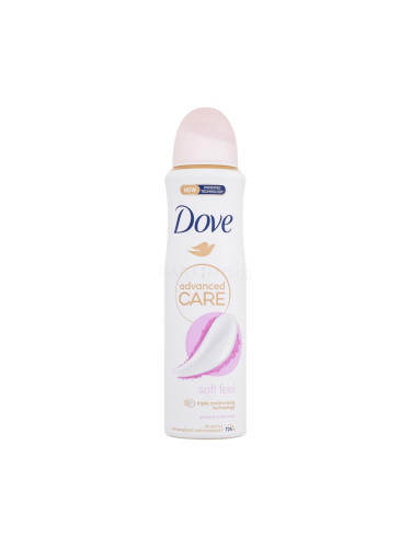 Dove Advanced Care Soft Feel 72h Антиперспирант за жени 150 ml