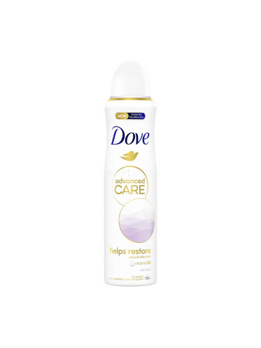 Dove Advanced Care Helps Restore 72h Антиперспирант за жени 150 ml