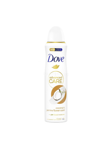 Dove Advanced Care Coconut & Jasmine 72h Антиперспирант за жени 150 ml