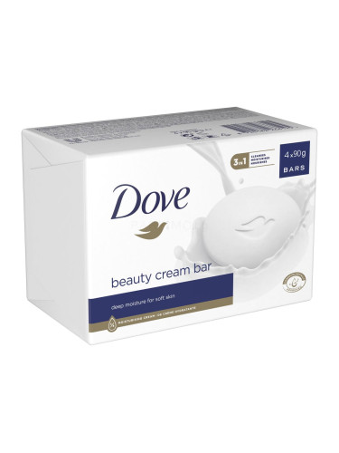 Dove Original Beauty Cream Bar Твърд сапун за жени Комплект