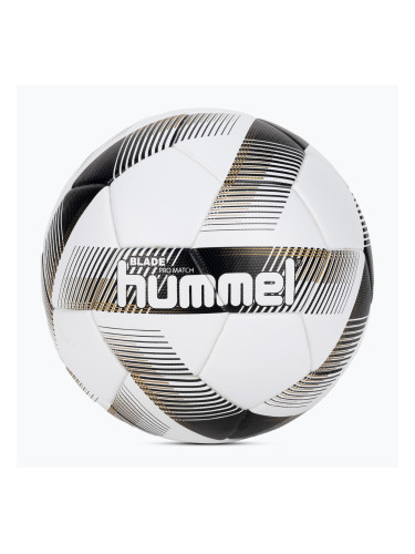 Hummel Blade Pro Match FB футболна топка бяло/черно/златно размер 5