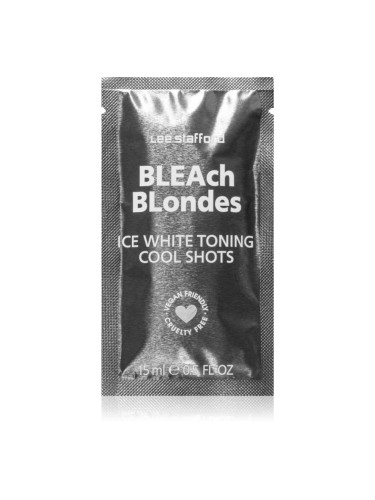 Lee Stafford Bleach Blondes Ice White Интензивна грижа за руса и сива коса 4x15 мл.