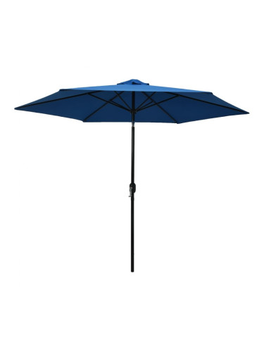 Sonata Градински чадър с метален прът, 300 см, лазурен