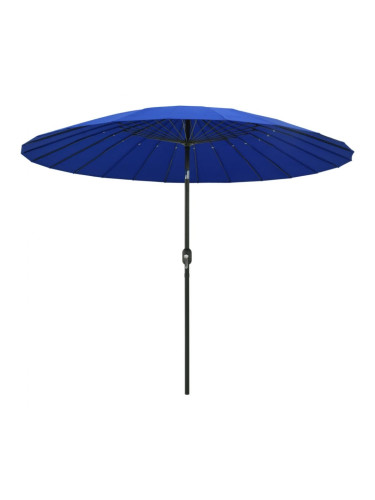 Sonata Градински чадър с алуминиев прът, 270 см, лазурносин
