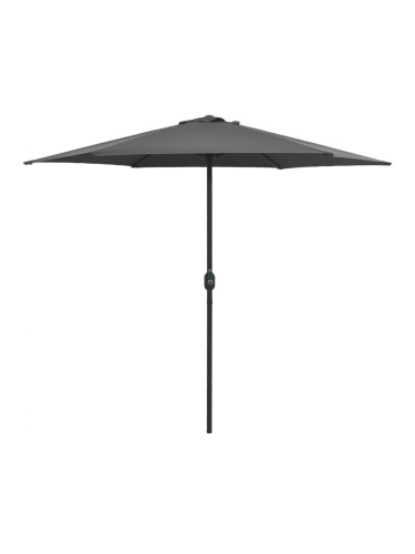 Sonata Градински чадър с алуминиев прът, 270x246 см, антрацит
