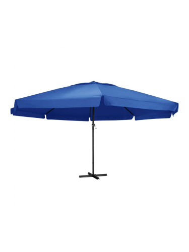 Sonata Градински чадър с алуминиев прът, 500 см, морскосиньо