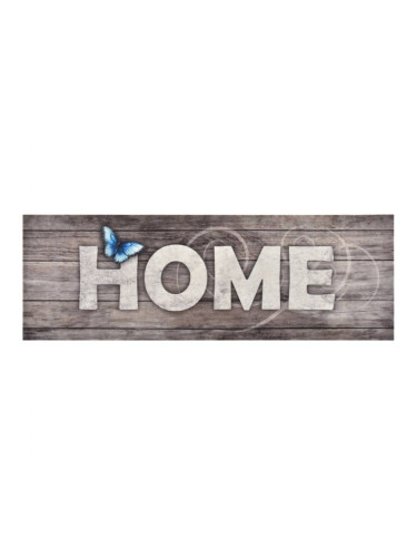 Sonata Кухненско килимче, перимо, надпис "Home", 45x150 см