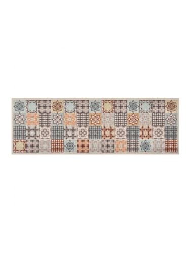 Sonata Кухненско килимче, перимо, цветна мозайка, 45x150 см