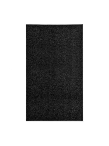 Sonata Перима изтривалка, черна, 90x150 см
