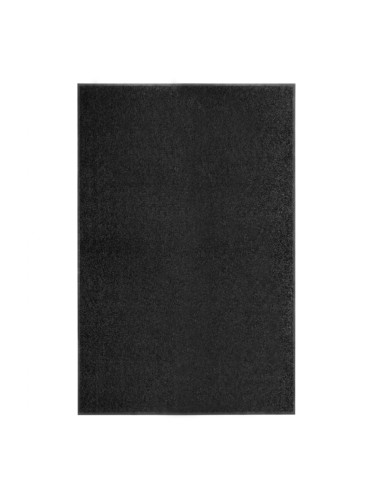 Sonata Перима изтривалка, черна, 120x180 см
