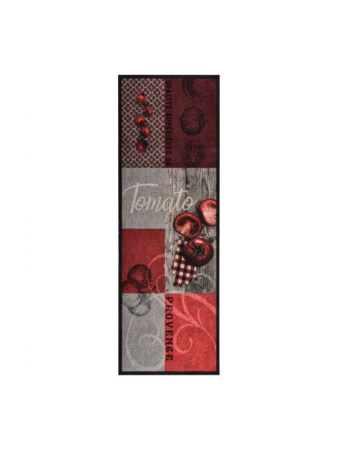 Sonata Кухненско килимче, перимо, надпис Tomato, 45x150 см