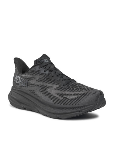 Маратонки за бягане Hoka Clifton 9 Wide 1132210 Черен