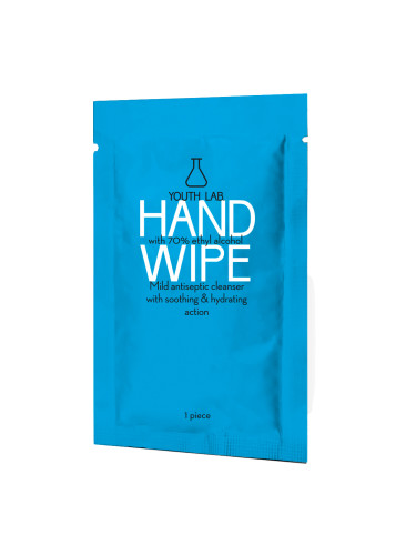 YOUTH LAB Antiseptic Hand Wipes Почистващи кърпички унисекс  