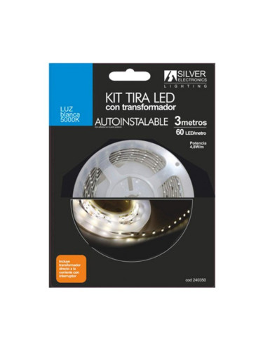LED ленти Silver Electronics 240350 5000K Blanco 3M