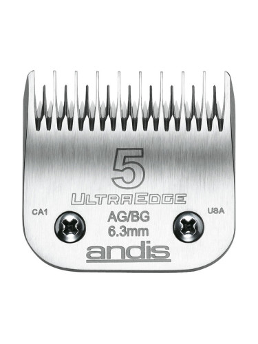 Ножчета за самобръсначка Andis 5 Стомана Въглеродна стомана (6,3 mm)