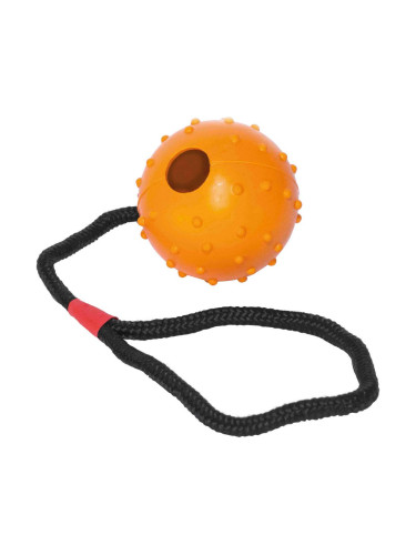 Гризалка за куче Gloria, Топка, С въже 