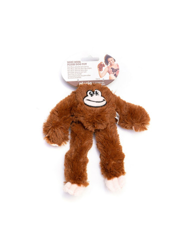 Играчка за Кучета Gloria Miza, Кафяв, Маймуна