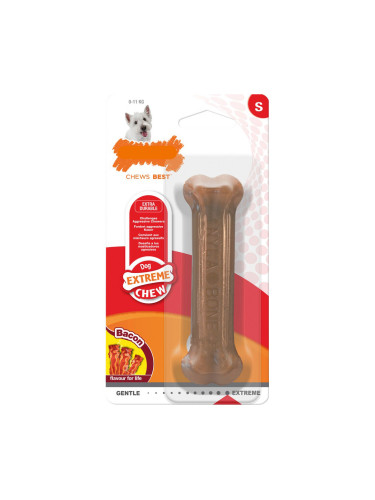 Кучешка гризалка Nylabone Dura Chew, Bacon, Размер S