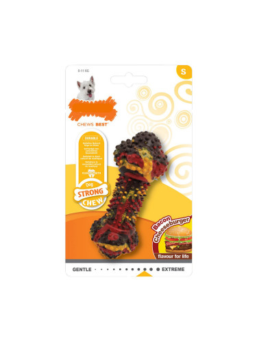 Dog teether Nylabone Strong, Сирене, Размер S