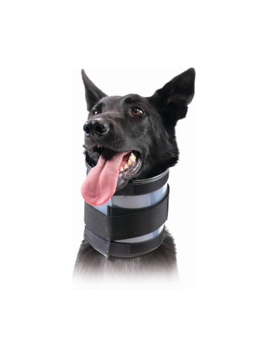 Cervical Collar for Dogs KVP, Черен, 6-28 cm