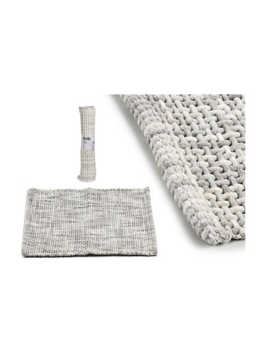 Килим Точка (50 x 1 x 80 cm) - Сив