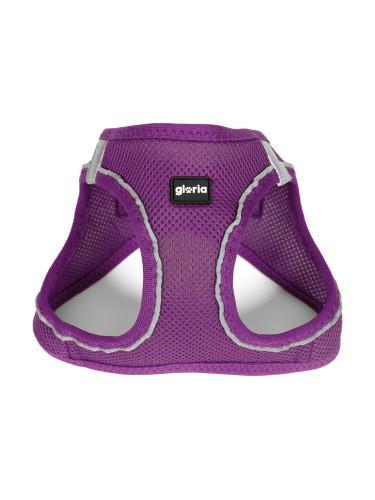 Каишка за Куче Gloria Air Mesh Trek Star, Лилав, 33,4-35 cm