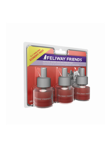 Елиминатор на миризми Ceva Friends Котка (3 x 48 ml)