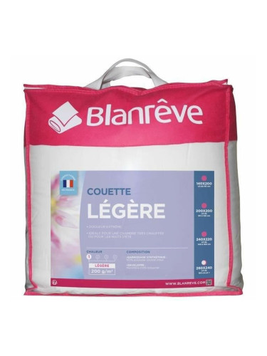 Пух Blanreve Микрофибър лек Бял (240 x 260 cm)