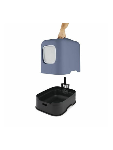 Пясъчник за Котки Rotho My Pet HORIZON Син