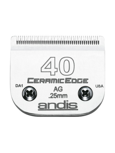 Подмяна на острие за самобръсначка Andis S-40 0,25 mm Керамика Куче