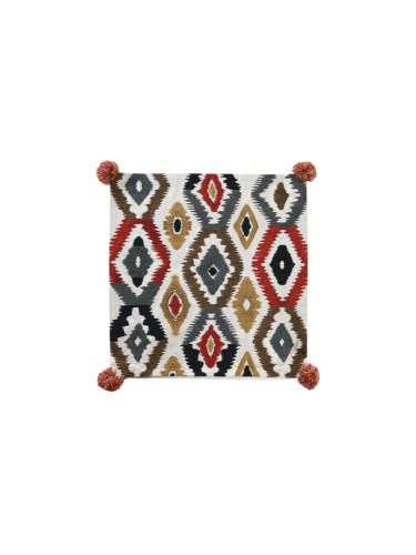 Калъфка за възглавница DKD Home Decor Многоцветен (50 x 1 x 50 cm)