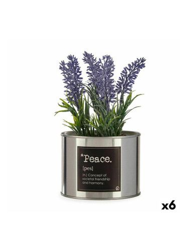 Декоративно Растение Пластмаса Лавандула кенче 6 броя