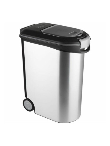 Метална Кутия за Кучешка Храна Curver 20 kg Сив