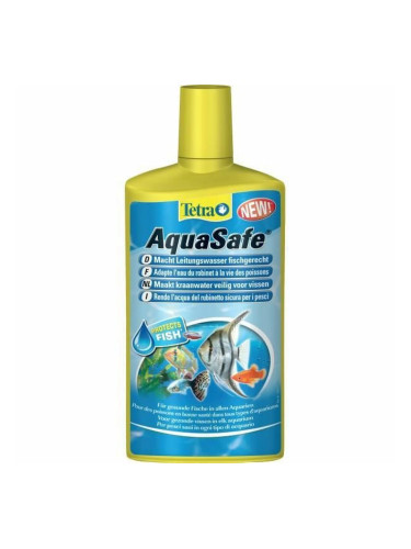 Почистваща течност Tetra AquaSafe 500 ml