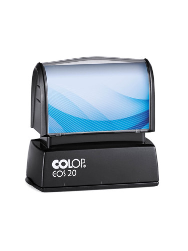 Colop Печат EOS 20, правоъгълен, 38 x 14 mm, син
