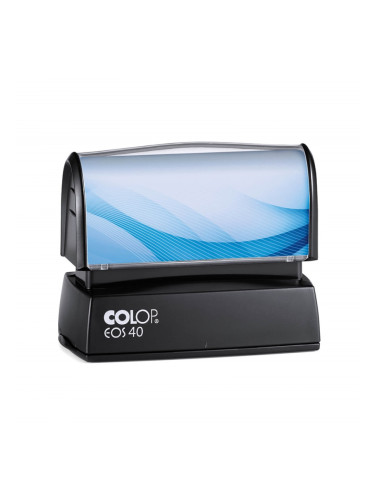 Colop Печат EOS 40, правоъгълен, 59 x 23 mm, син