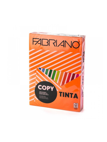 Fabriano Копирен картон, A4, 160 g/m2, оранжев, 250 листа