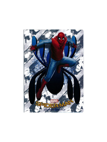 Spiderman Тетрадка, A5, твърда корица, 96 листа