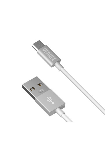Yenkee Кабел 222 WSR, USB-A Male към Micro USB-B Male, 2 m