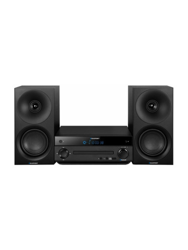 Blaupunkt Аудио система MS30BT, Bluetooth, CD/MP3/USB/AUX, 120 W, черна