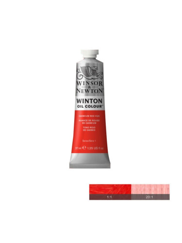 Winton Маслена боя, Cadmium Red Hue, 37 ml