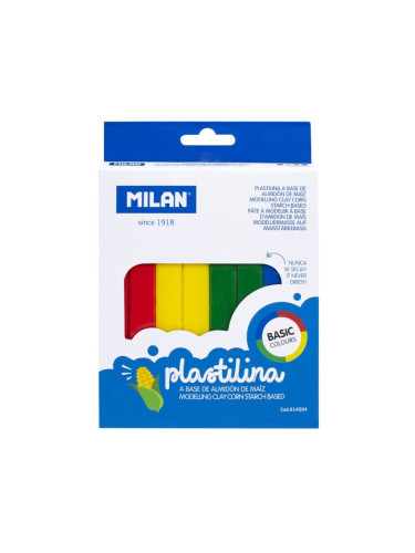 Milan Пластилин, 330 g, 4 цвята