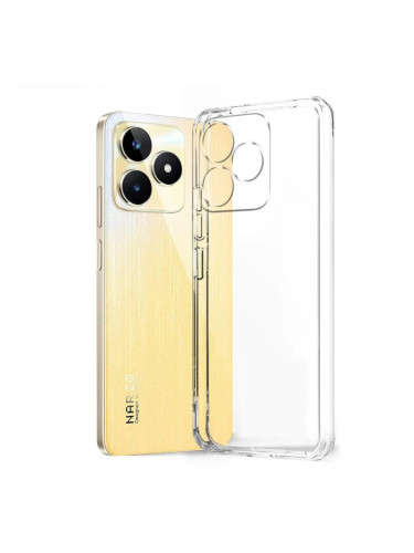 Силиконов кейс MBX 1.8-2mm, За Realme C53, Прозрачен