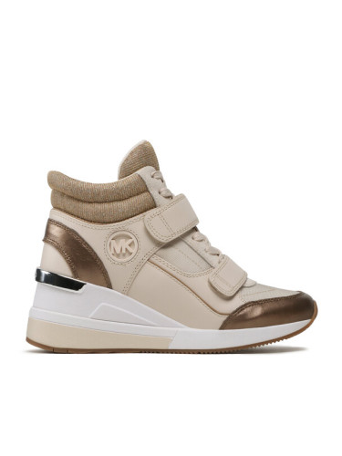 MICHAEL Michael Kors Сникърси Gentry High Top 43F3GYFE4D Бежов