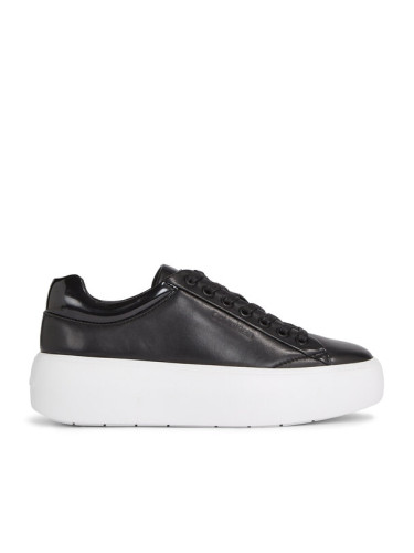 Calvin Klein Сникърси Bubble Cupsole Lace Up HW0HW01659 Черен