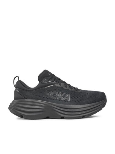 Hoka Маратонки за бягане Bondi 8 Wide 1127953 Черен