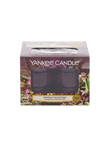 Yankee Candle Moonlit Blossoms Ароматна свещ 117,6 g увредена кутия