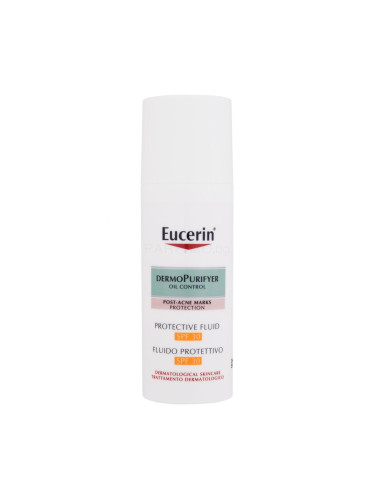 Eucerin DermoPurifyer Oil Control Protective Fluid SPF30 Дневен крем за лице за жени 50 ml