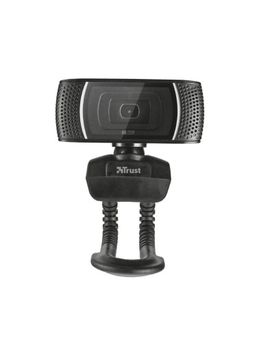 Уеб камера Trust Trino, HD, микрофон, USB, черна