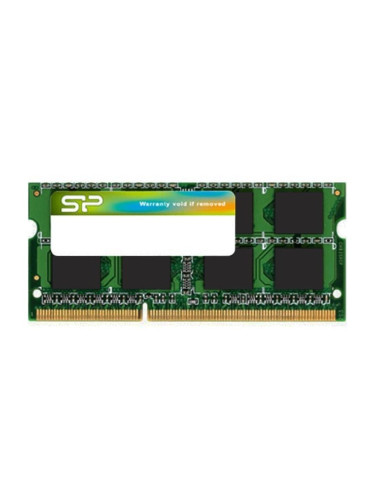 Памет 4GB DDR3, 1600MHz, SO-DIMM, Silicon Power SP004GBSTU160N02, 1.5V